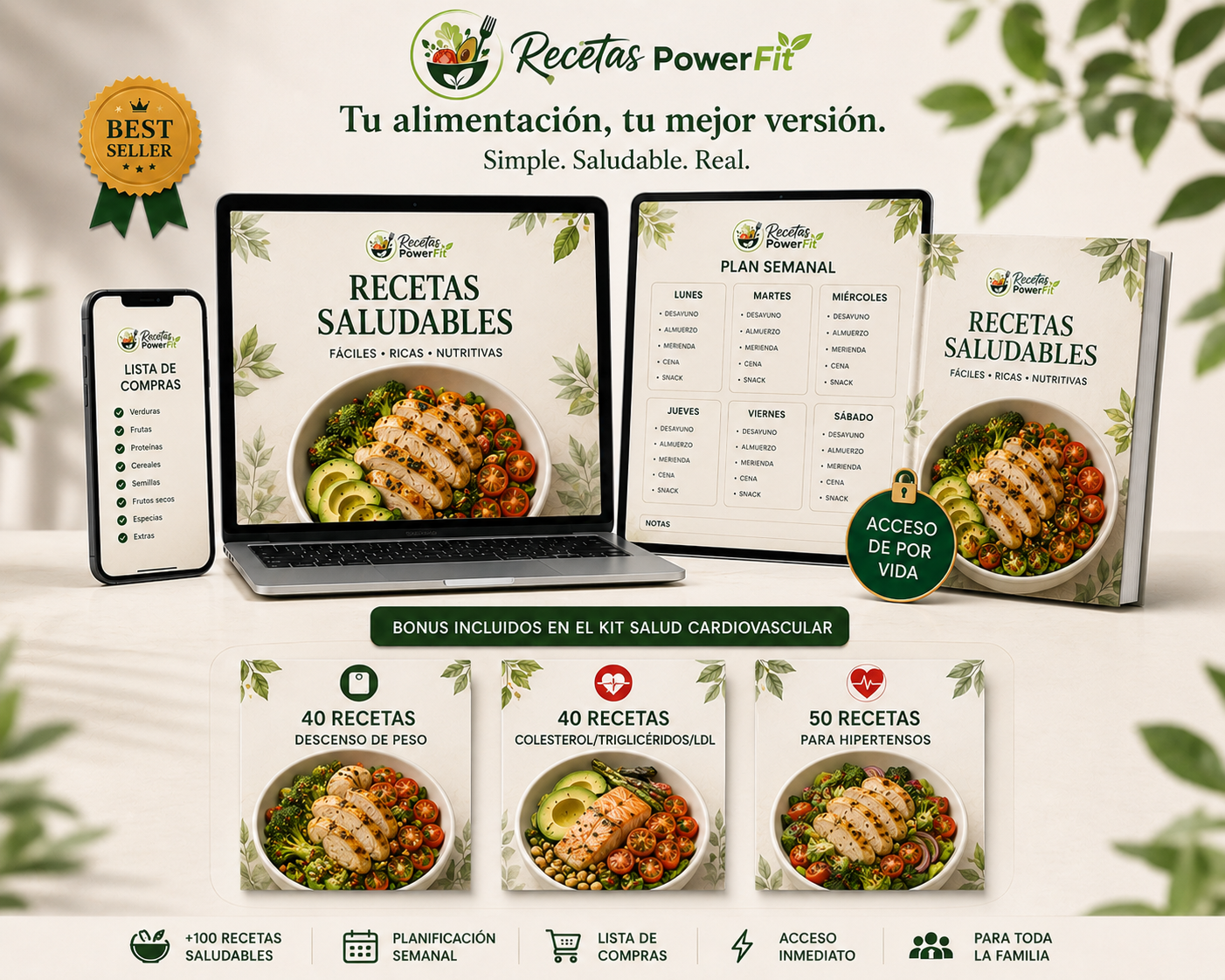 Kit Salud Cardiovascular (Promo 62% Off)